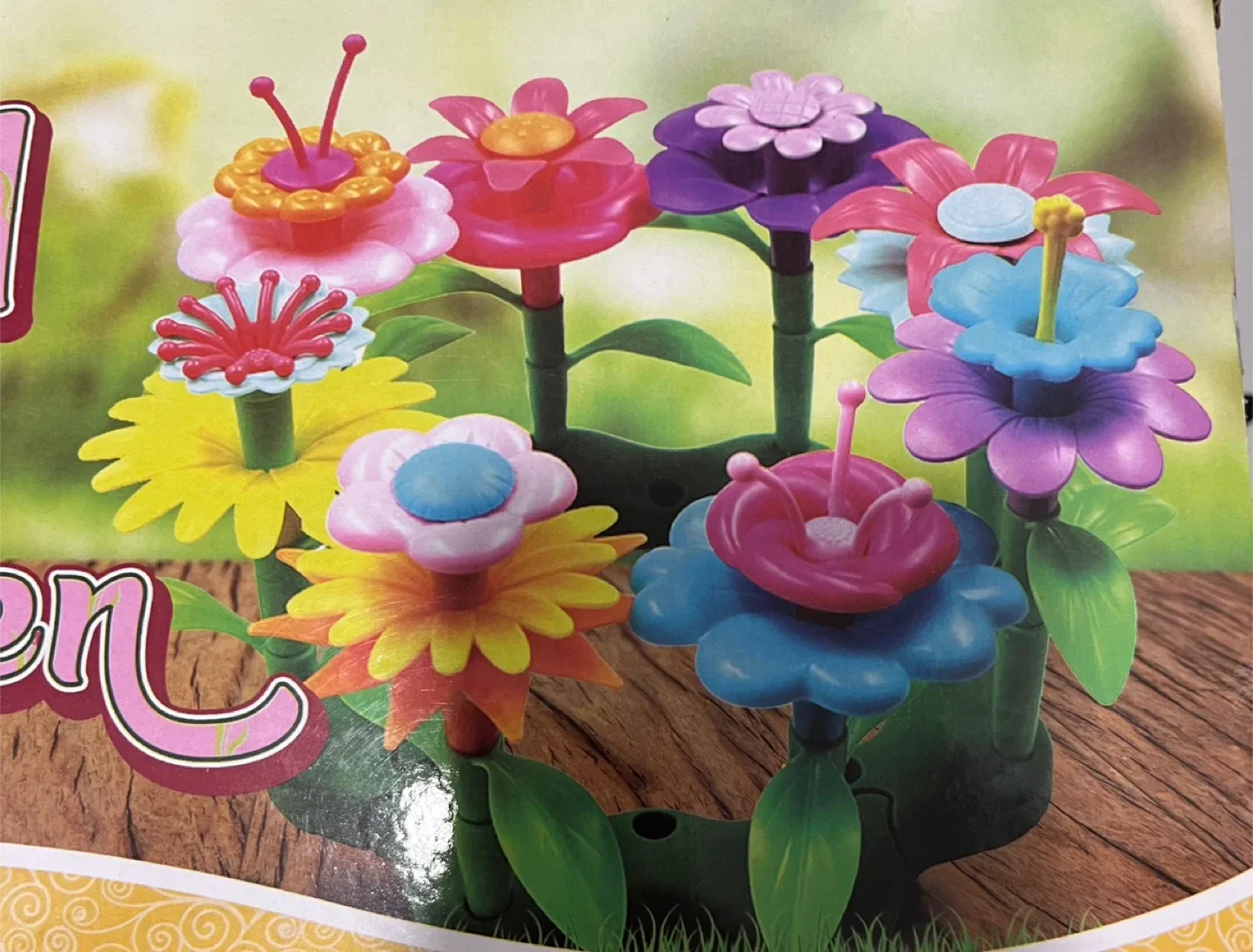 Build My Garden Flower Building Toy Set Ages 3+ Brand new image indicator(6)