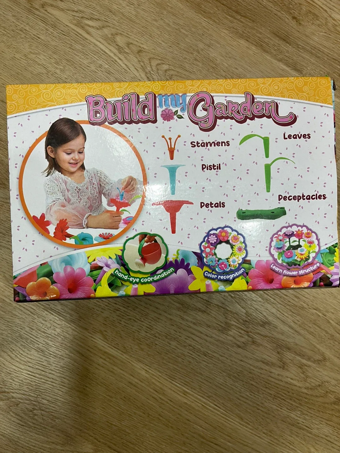 Build My Garden Flower Building Toy Set Ages 3+ Brand new image indicator(5)