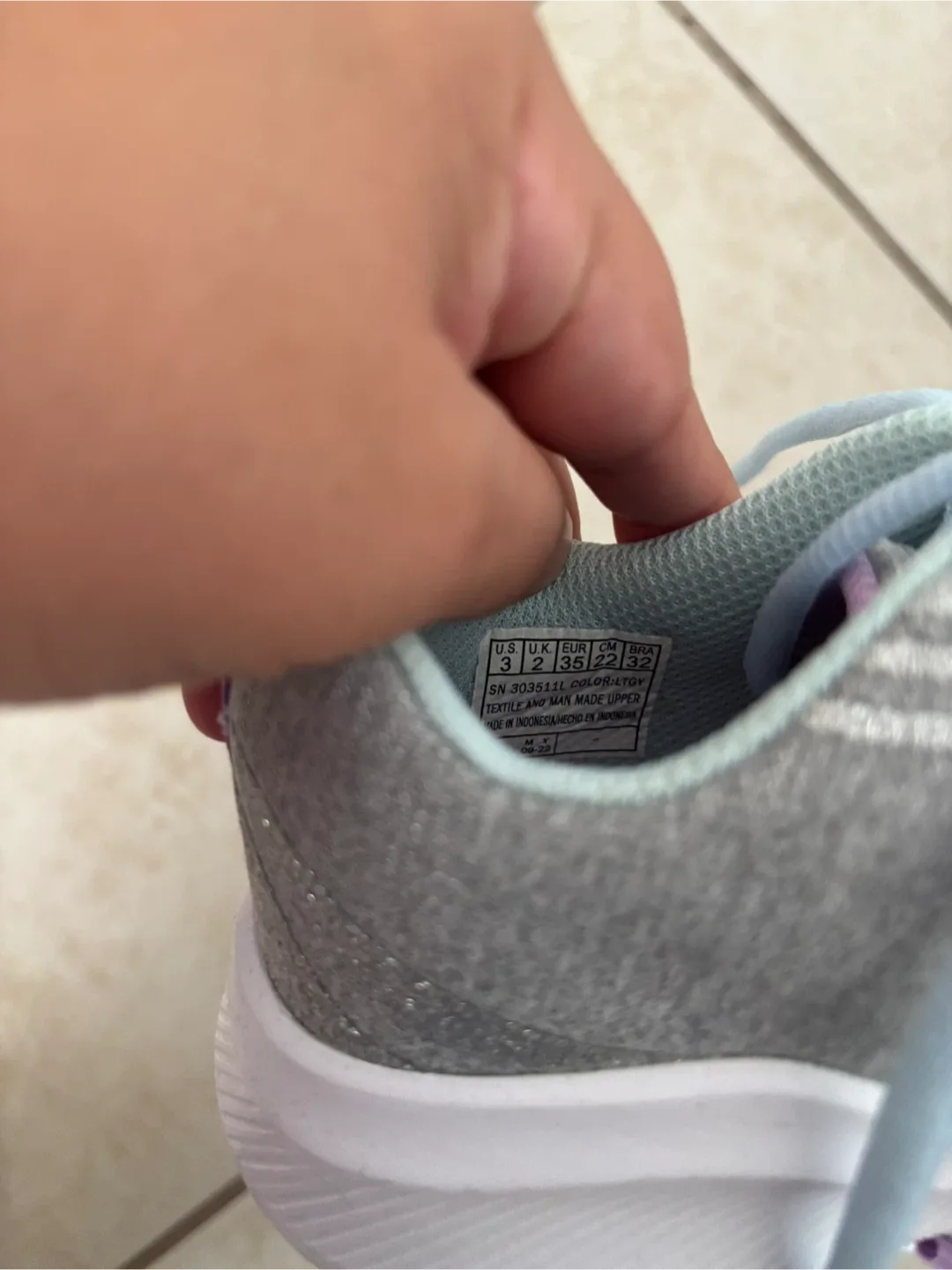 Skechers Sport Girls' Shoes - Size 3 image indicator(3)