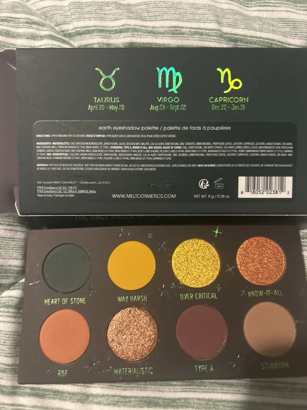 Melt Cosmetics Earth Eyeshadow Palette image indicator(2)