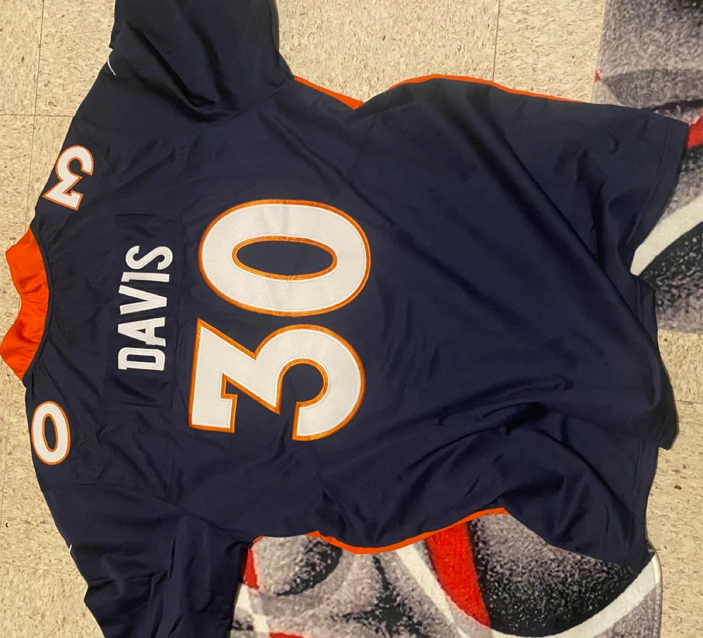 Nike Denver Broncos Davis #30 Jersey - XL