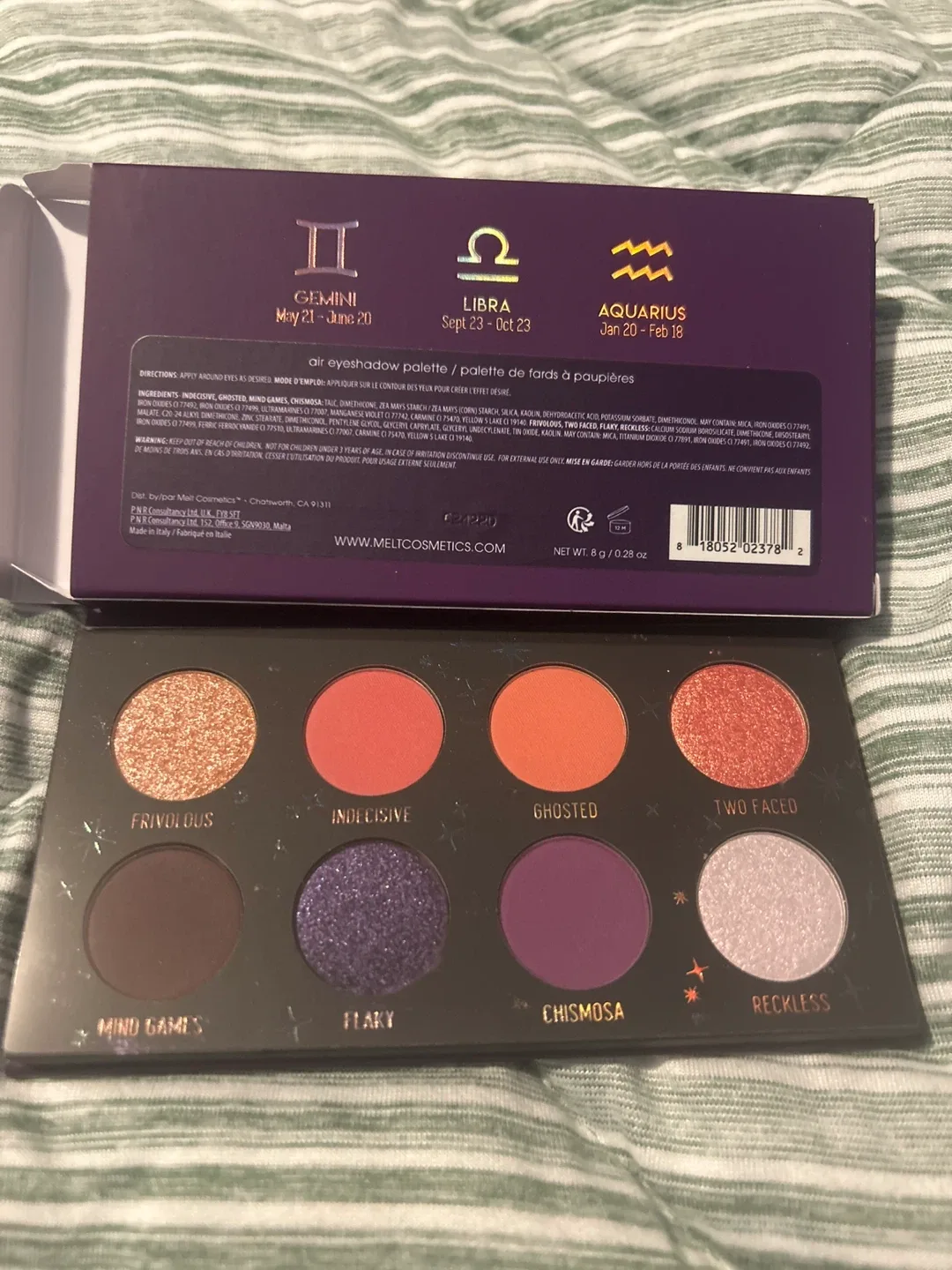 Melt Cosmetics Bad Side Zodiac Air Eyeshadow Palette image indicator(2)