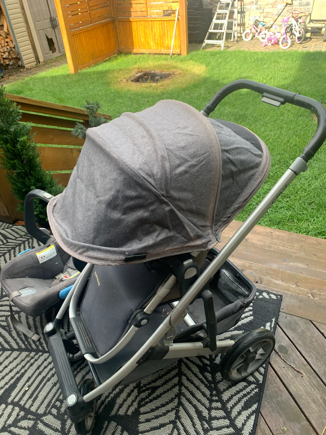 UPPAbaby Cruz Stroller & Mesa Car Seat - Grey - photo 3