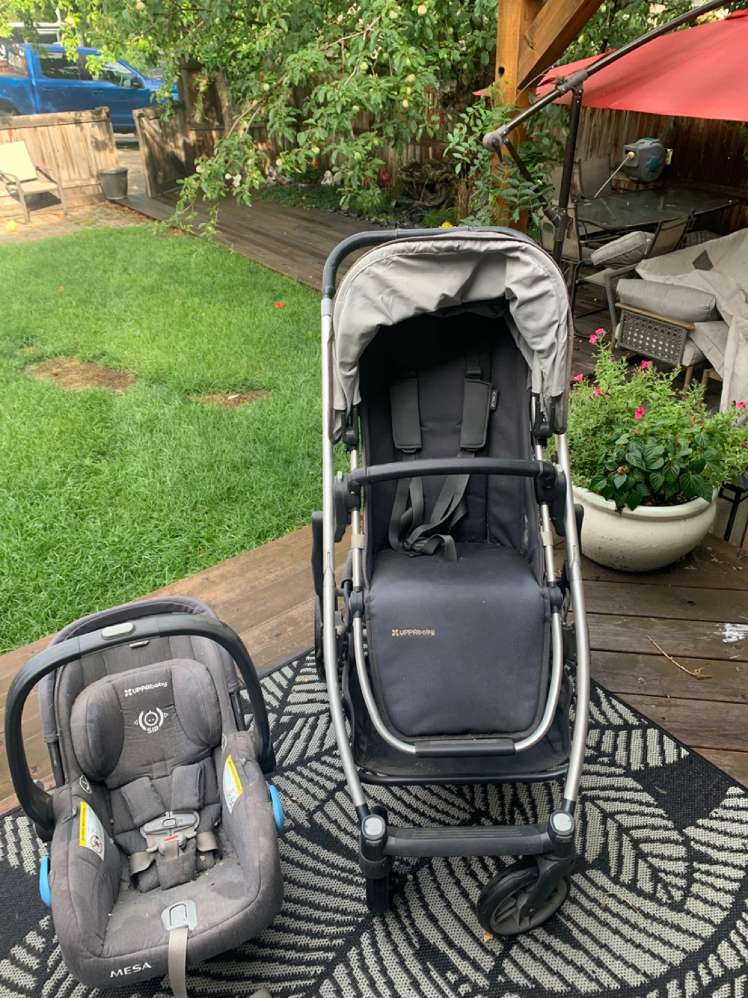 UPPAbaby Cruz Stroller & Mesa Car Seat - Grey - photo 2