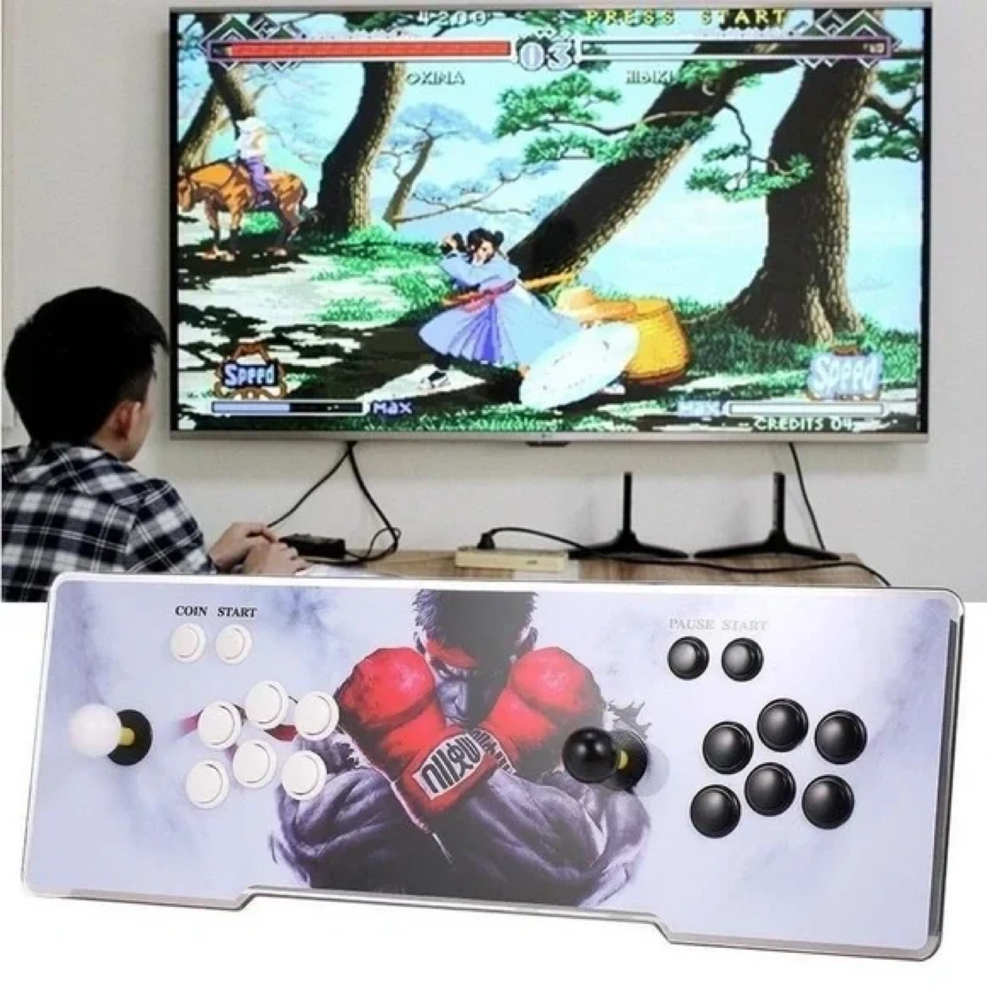 3D Pandora SAGA II Arcade Console - photo 3
