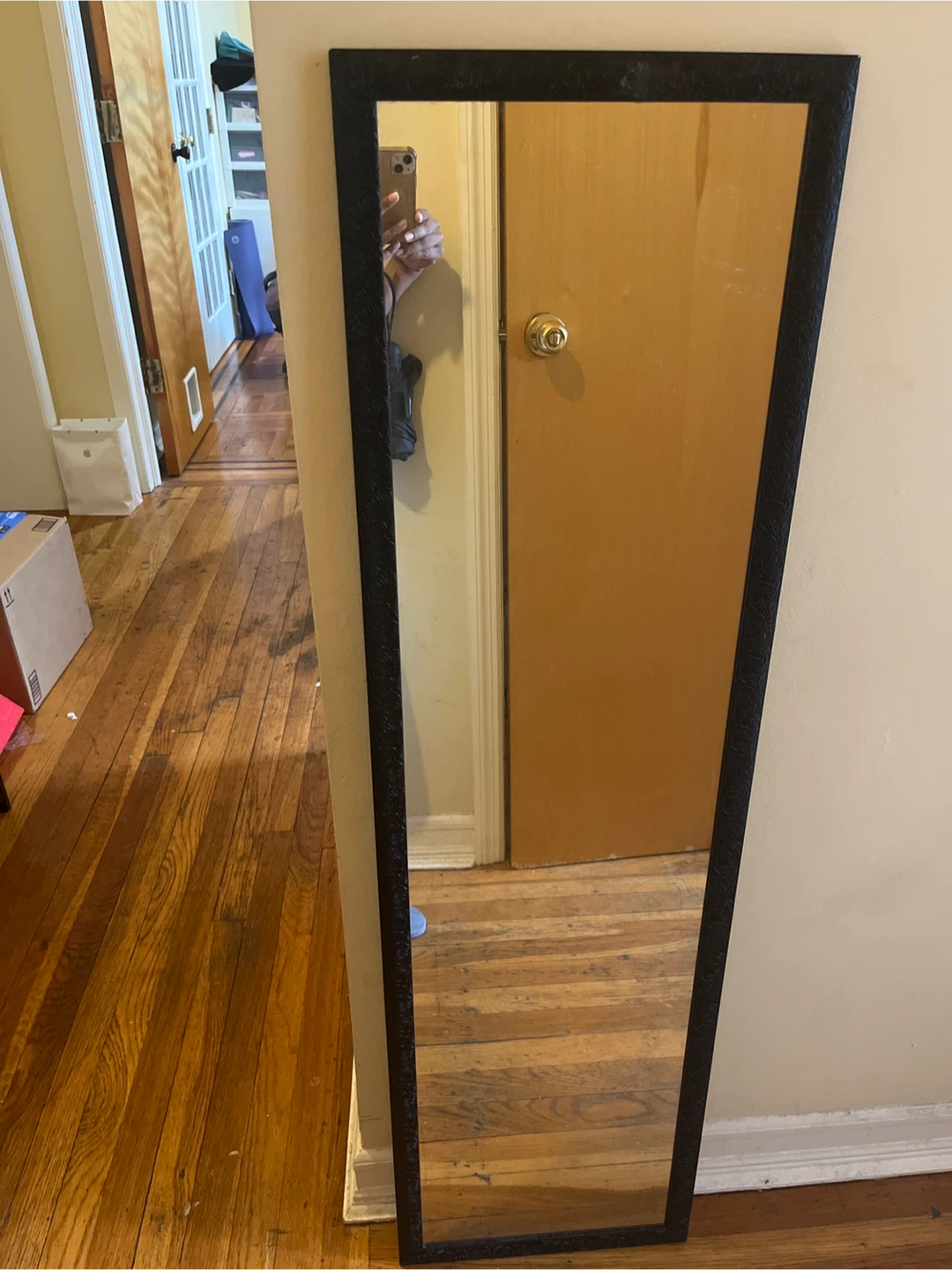 Black Framed Mirror