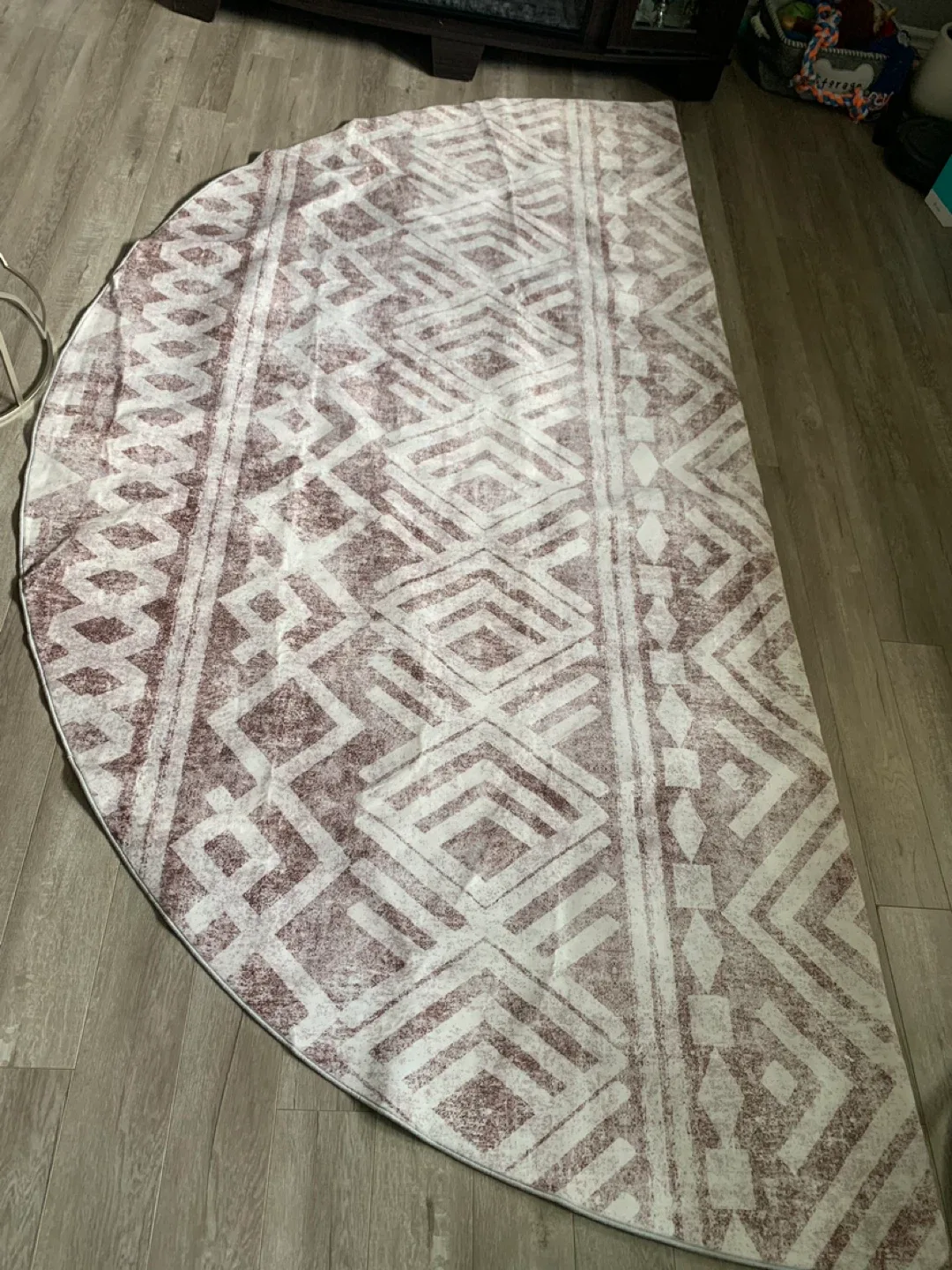 New- Round Area Rug 9ft image indicator(3)