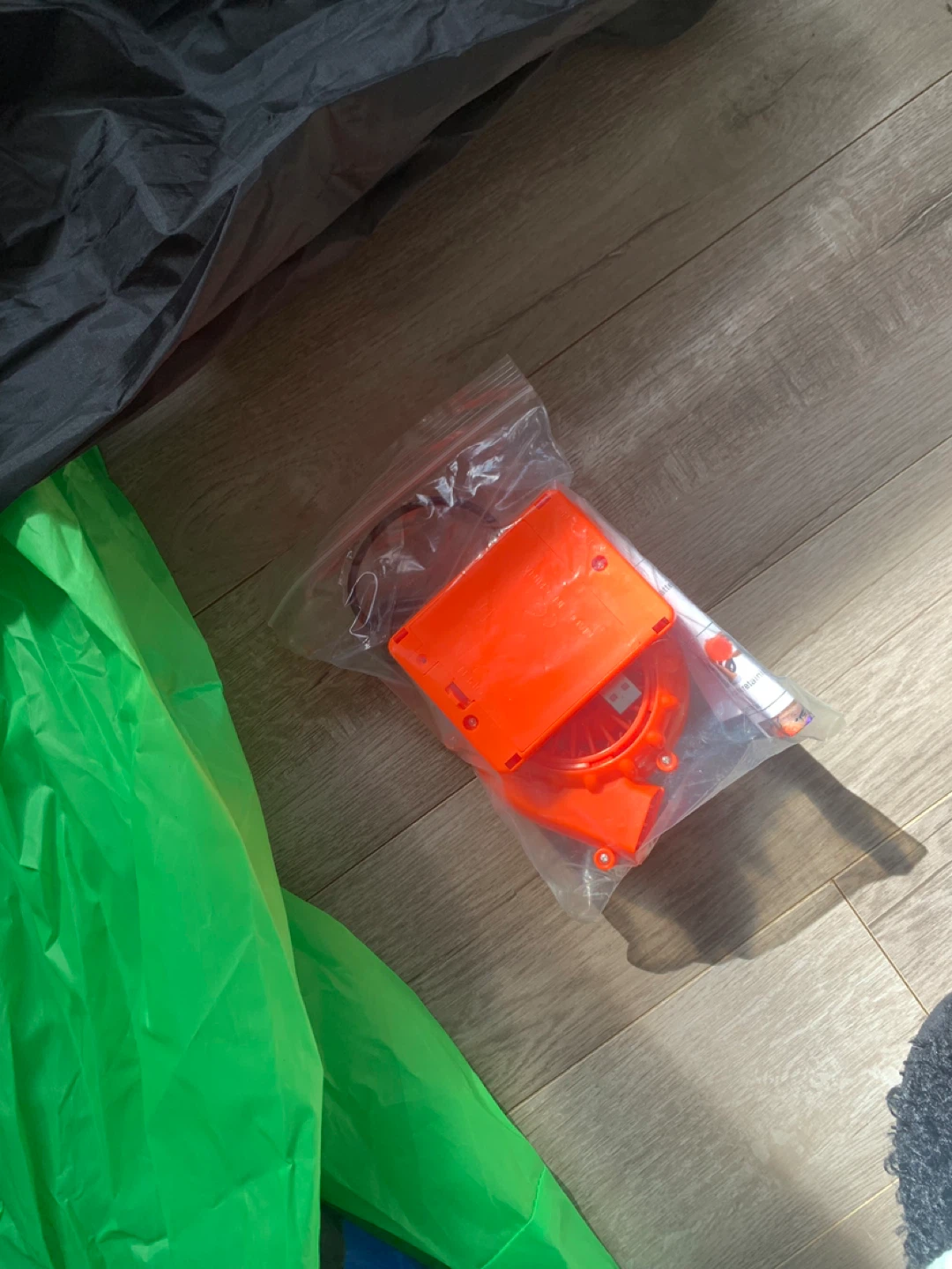 Adult-teen Morph Alien Blow Up Inflatable Costume - photo 4