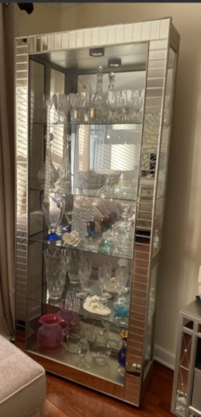 Mirrored Display Cabinet - photo 3