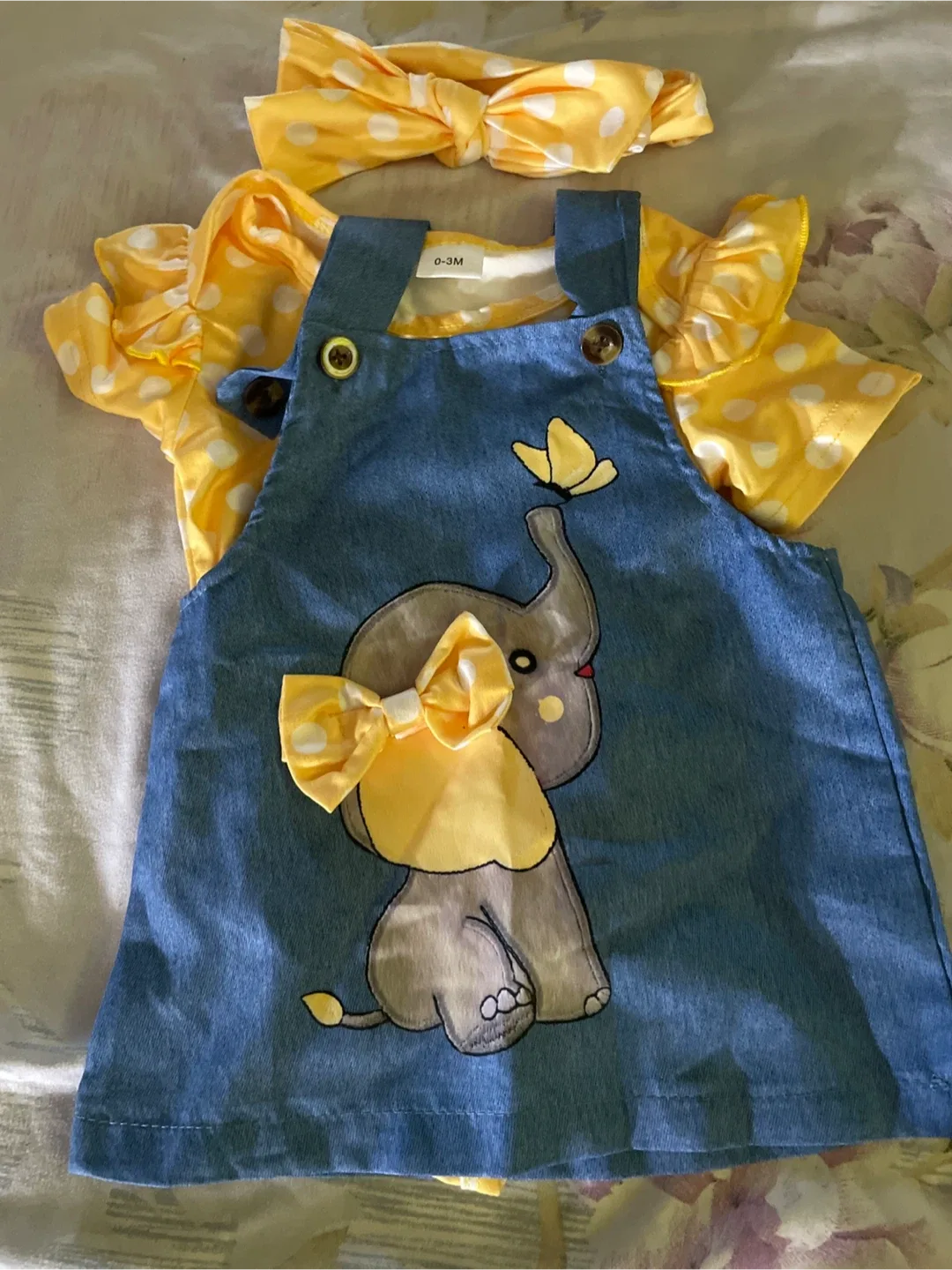 Baby Girl Outfit Set (0-3M) thumbnail