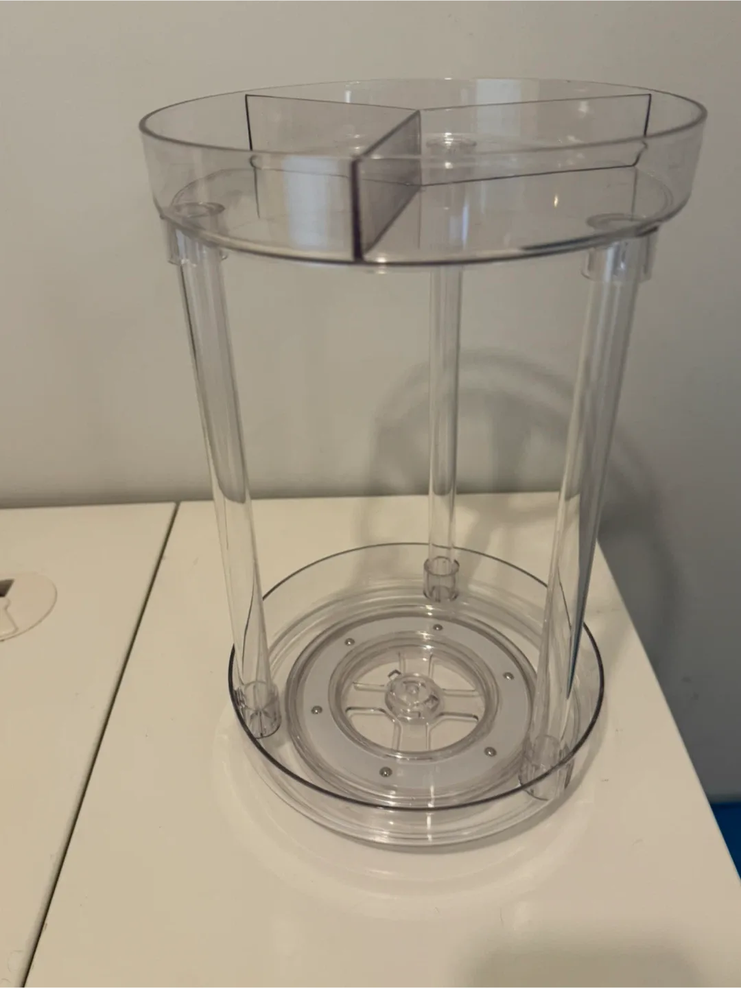 Clear Acrylic Rotating Makeup Organizer thumbnail