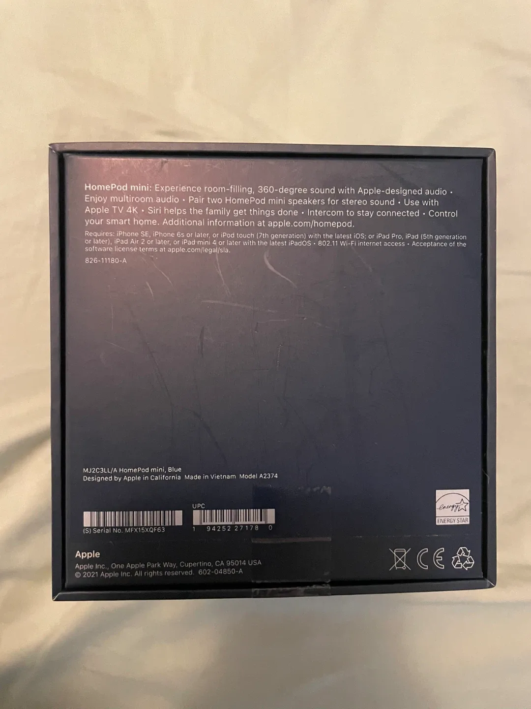 Apple HomePod Mini - Blue image indicator(3)