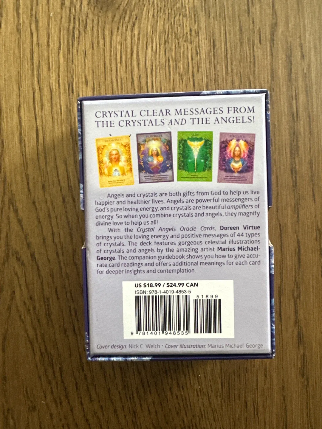 Crystal Angels Oracle Cards by Doreen Virtue image indicator(2)