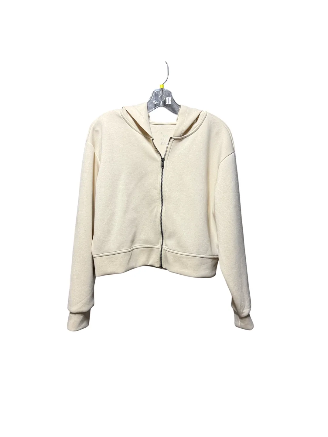 A New Day Cream Cropped Hoodie - Size S