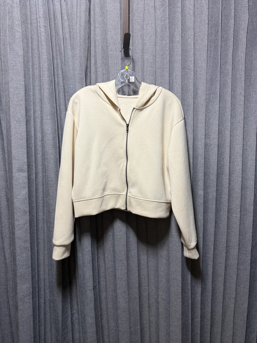 A New Day Cream Cropped Hoodie - Size S image indicator(2)