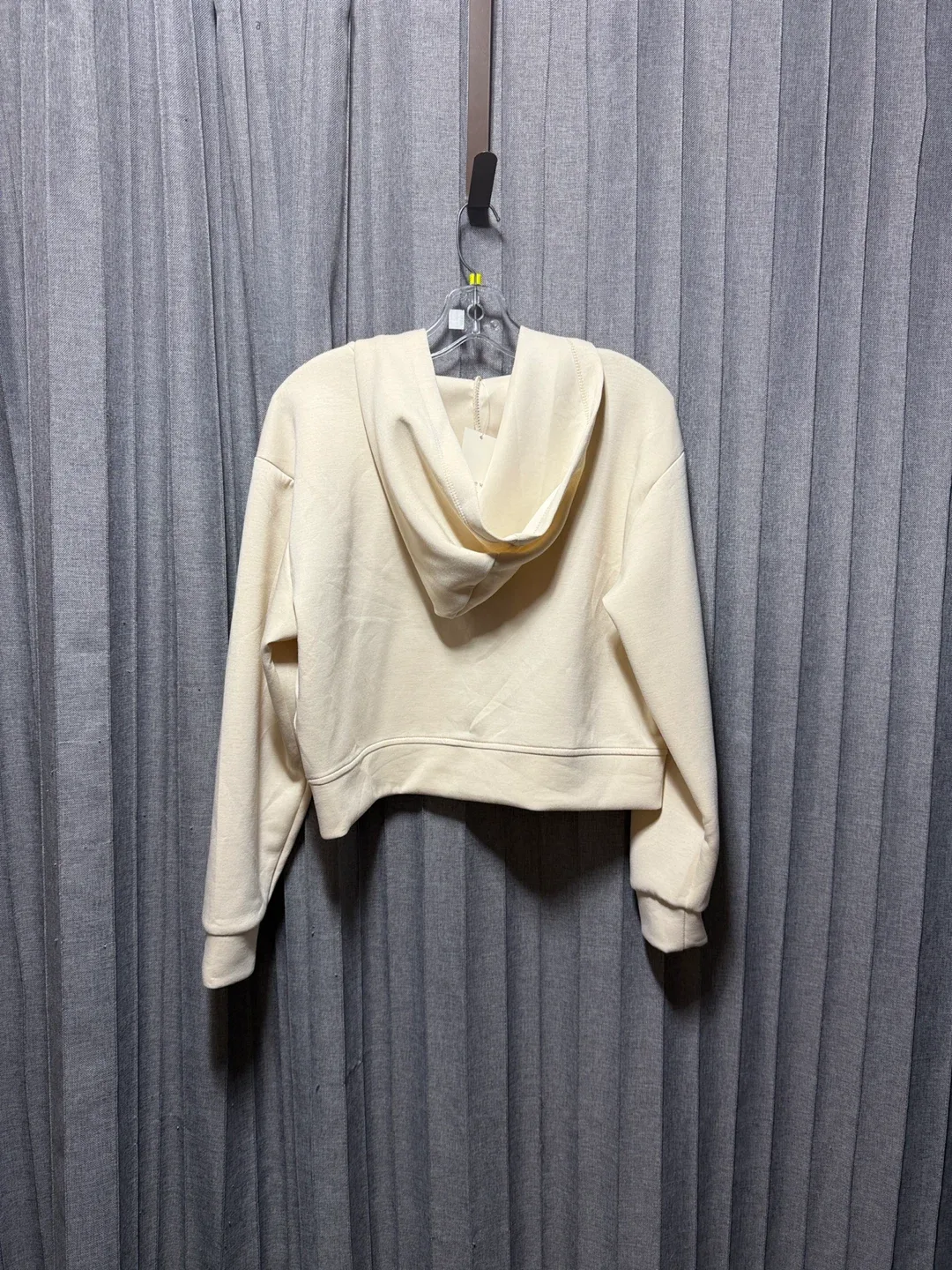 A New Day Cream Cropped Hoodie - Size S image indicator(5)