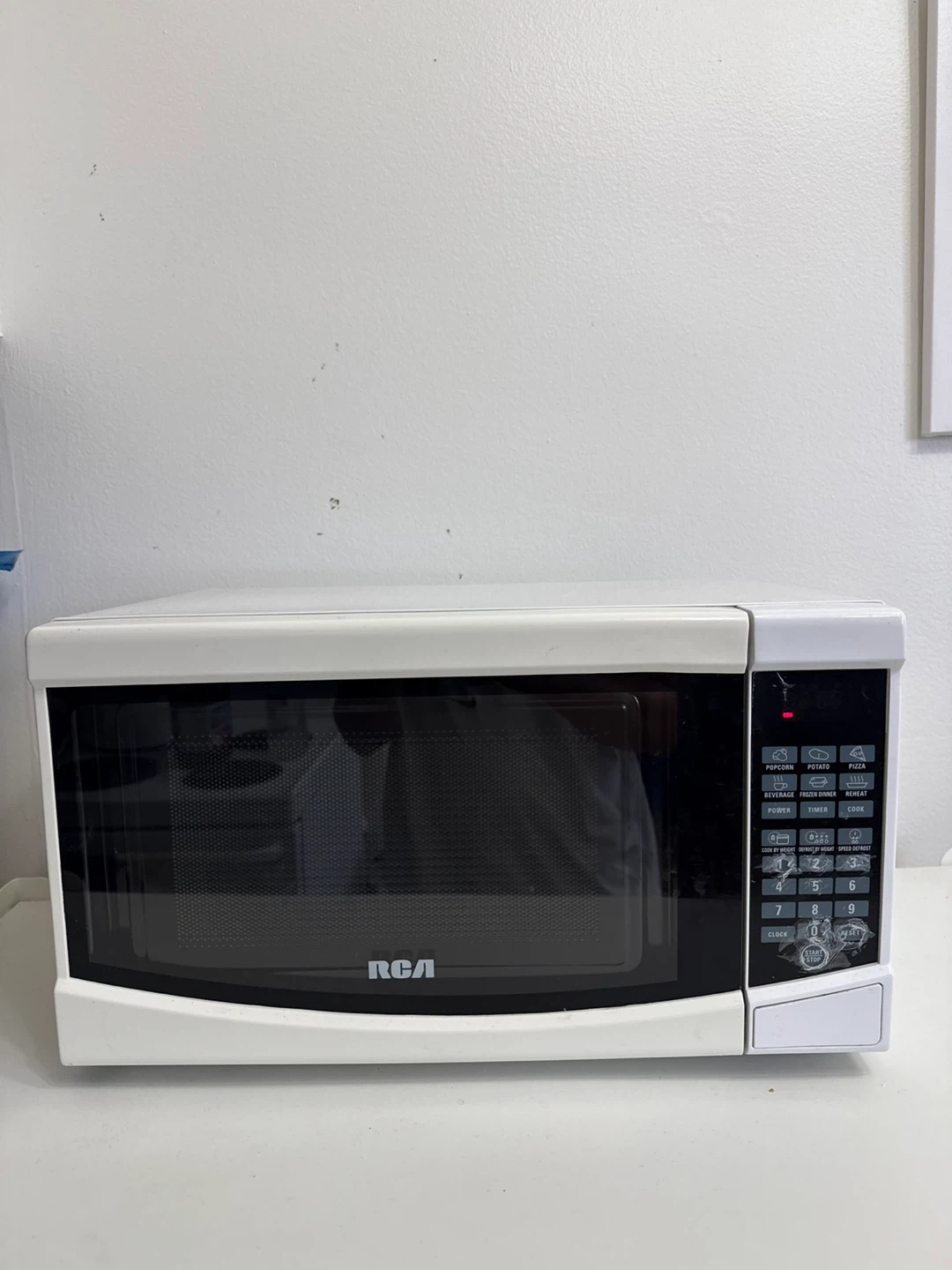 RCA White Microwave