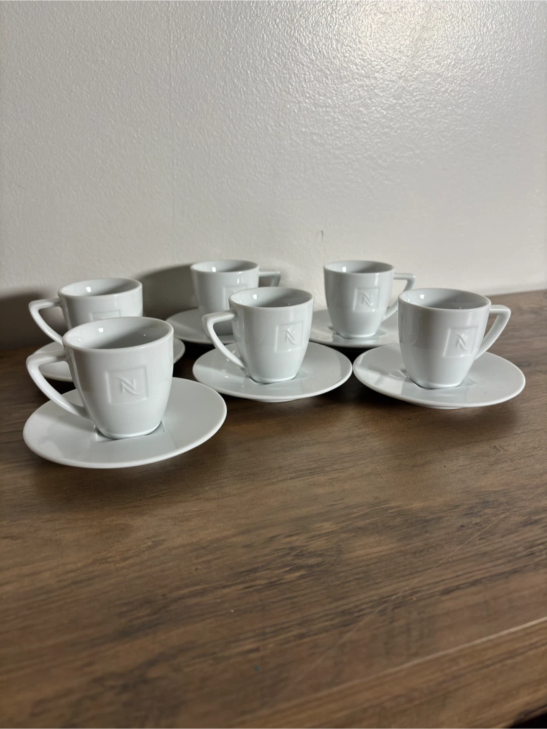 Nespresso Cup & Saucer Set of 6 - Now or Never! - photo 2