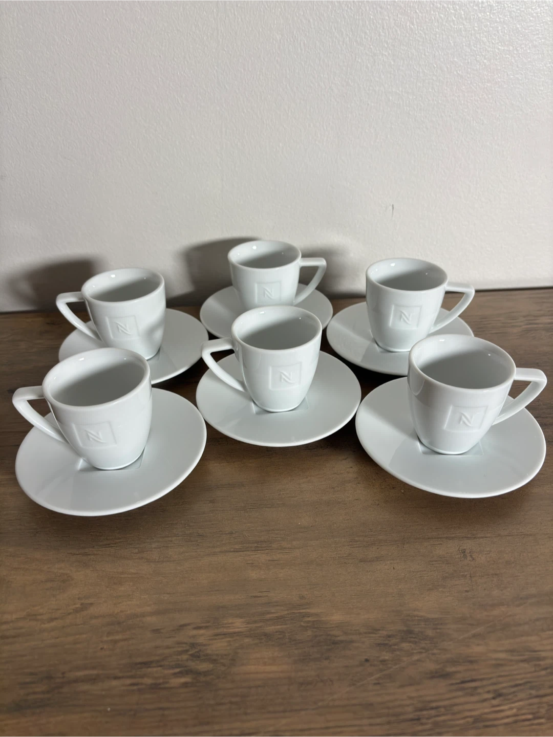 Nespresso Cup & Saucer Set of 6 - Now or Never! - photo 3