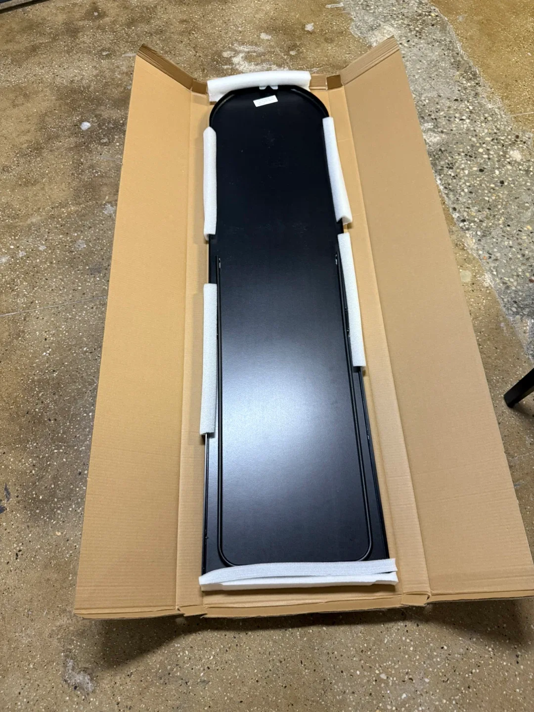 Black Standing Mirror with Box image indicator(2)