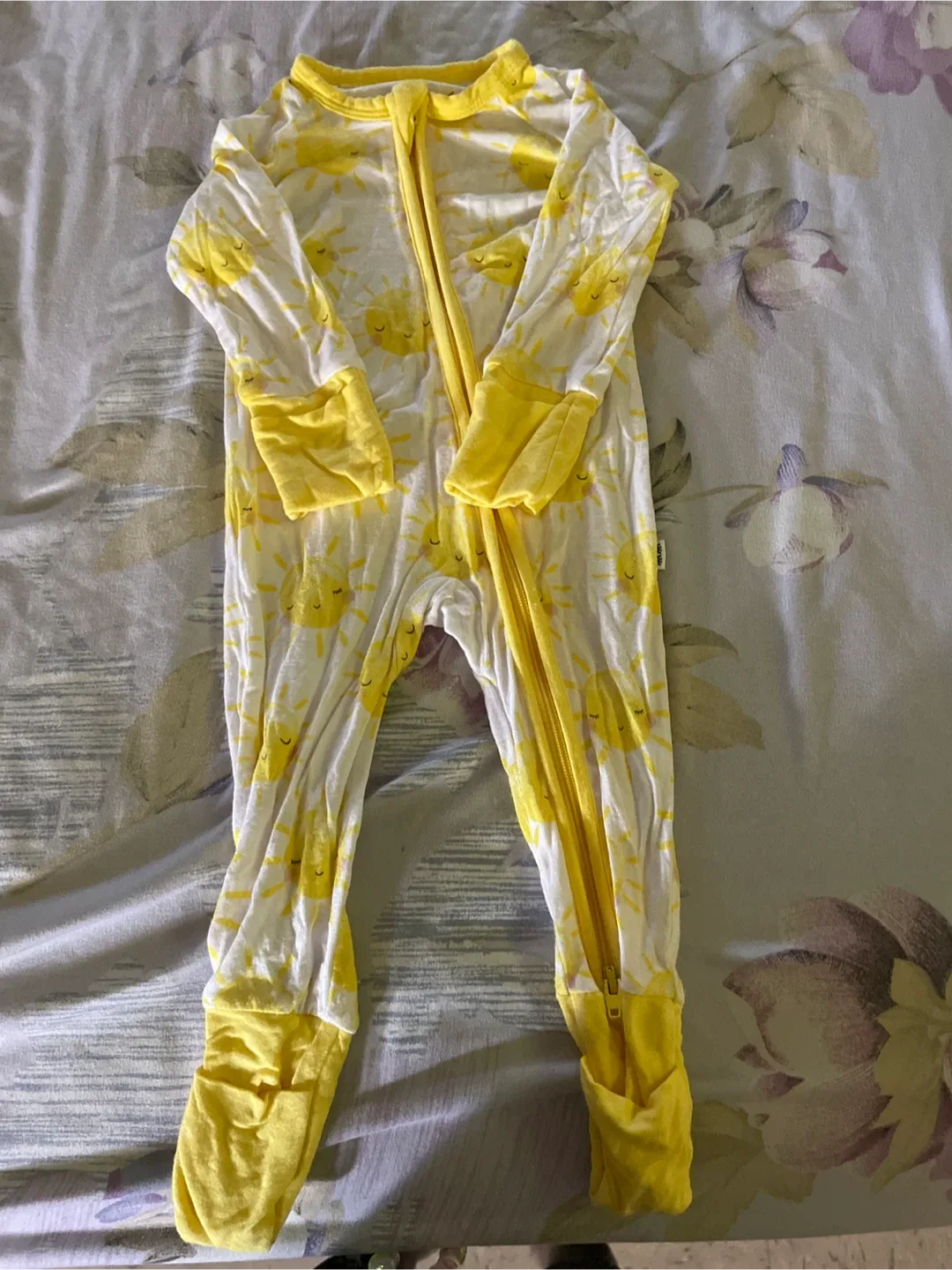 Burt's Bees Baby Sleeper Pajamas - Sunshine Print thumbnail