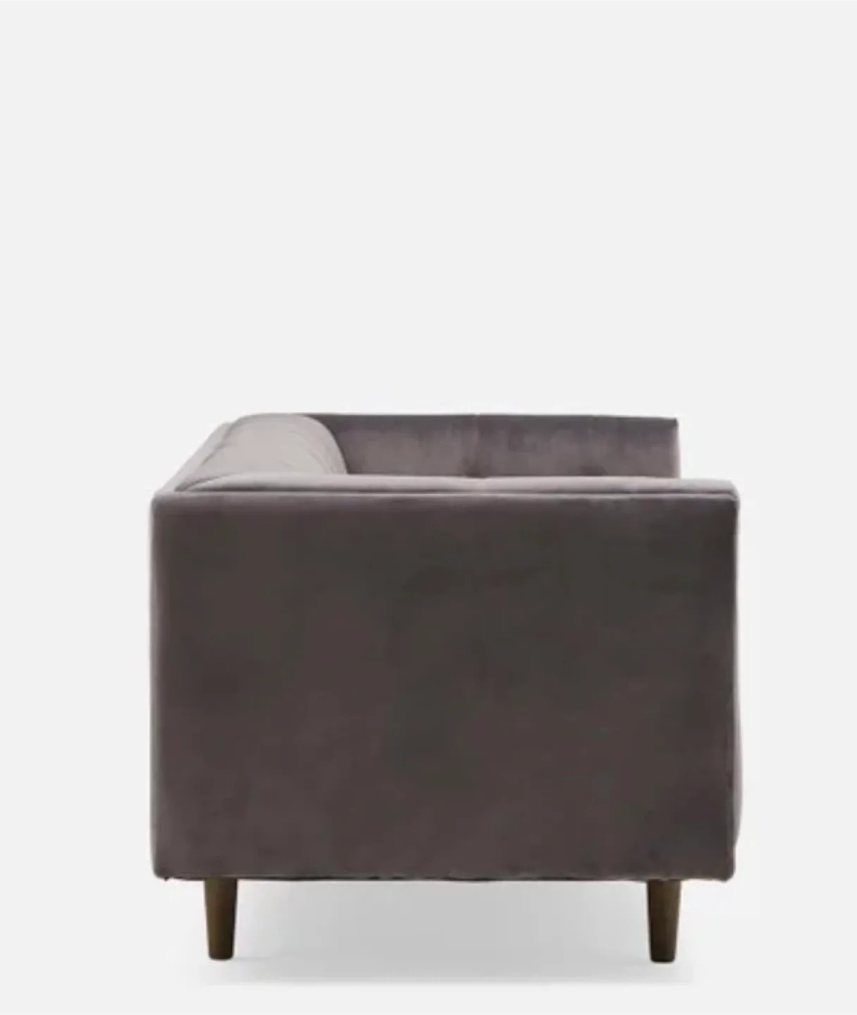 Grey Velvet Sofa (84")- image indicator(6)