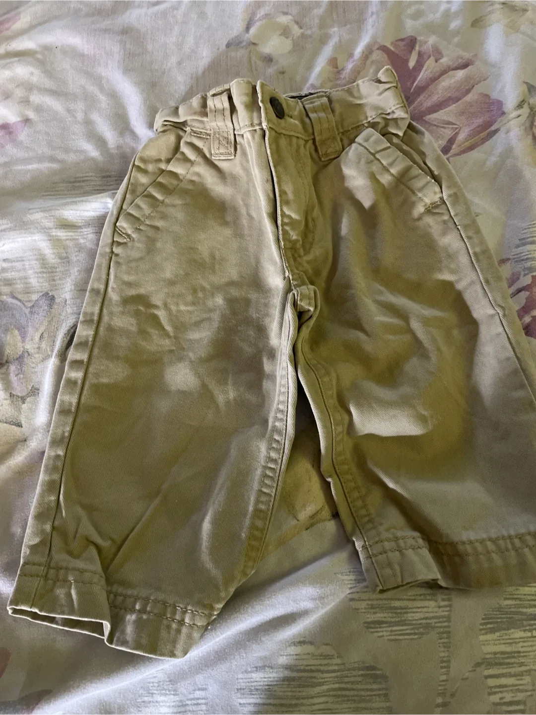 Khaki Toddler Boy Shorts thumbnail