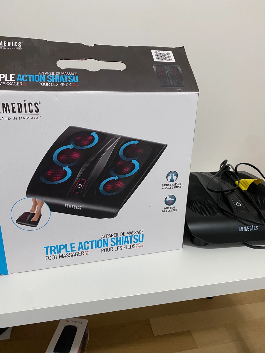 Homedics Triple Action Shiatsu Foot Massager