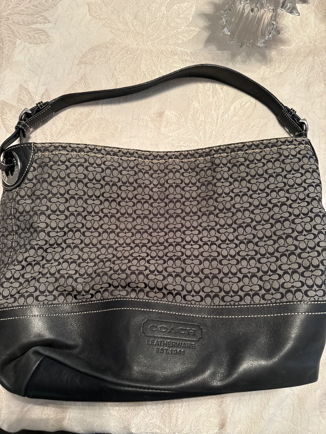 Coach Leatherware Signature Hobo Bag