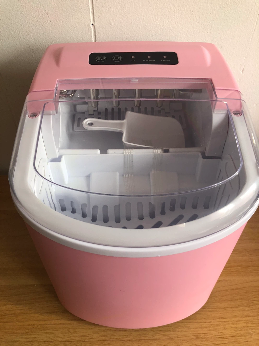Pink Portable Ice Maker