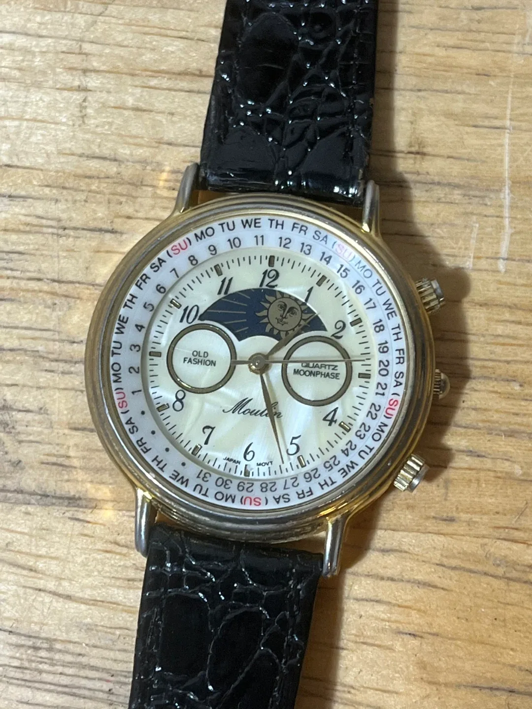 Moulin Moonphase Quartz Watch thumbnail
