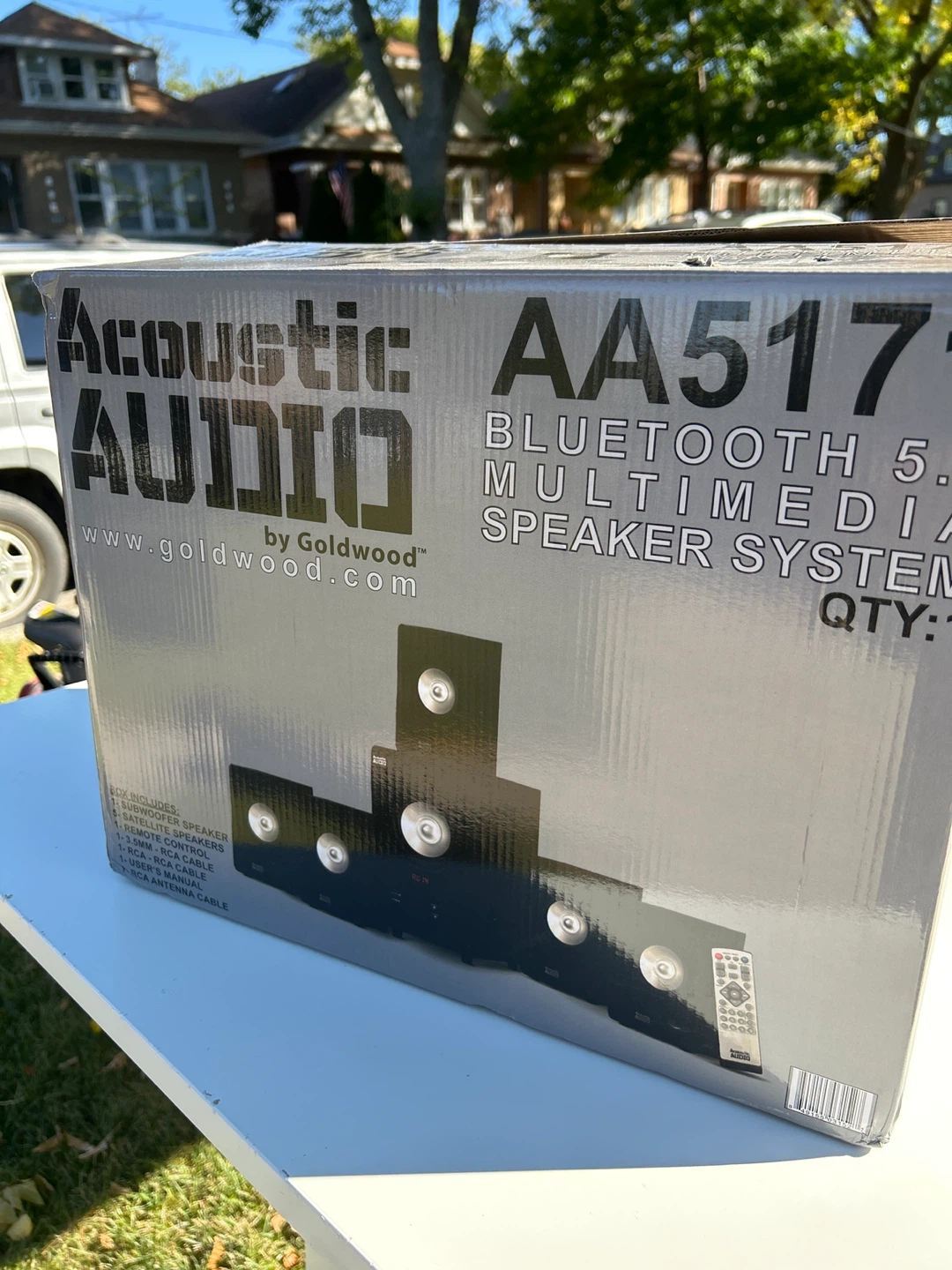 New Acoustic Audio AA517 Bluetooth 5.1 Speaker System