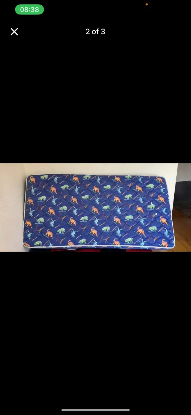 Dinosaur Print Mattress / adult / kinds 😻 thumbnail
