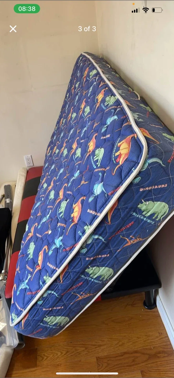 Dinosaur Print Mattress / adult / kinds 😻 image indicator(2)