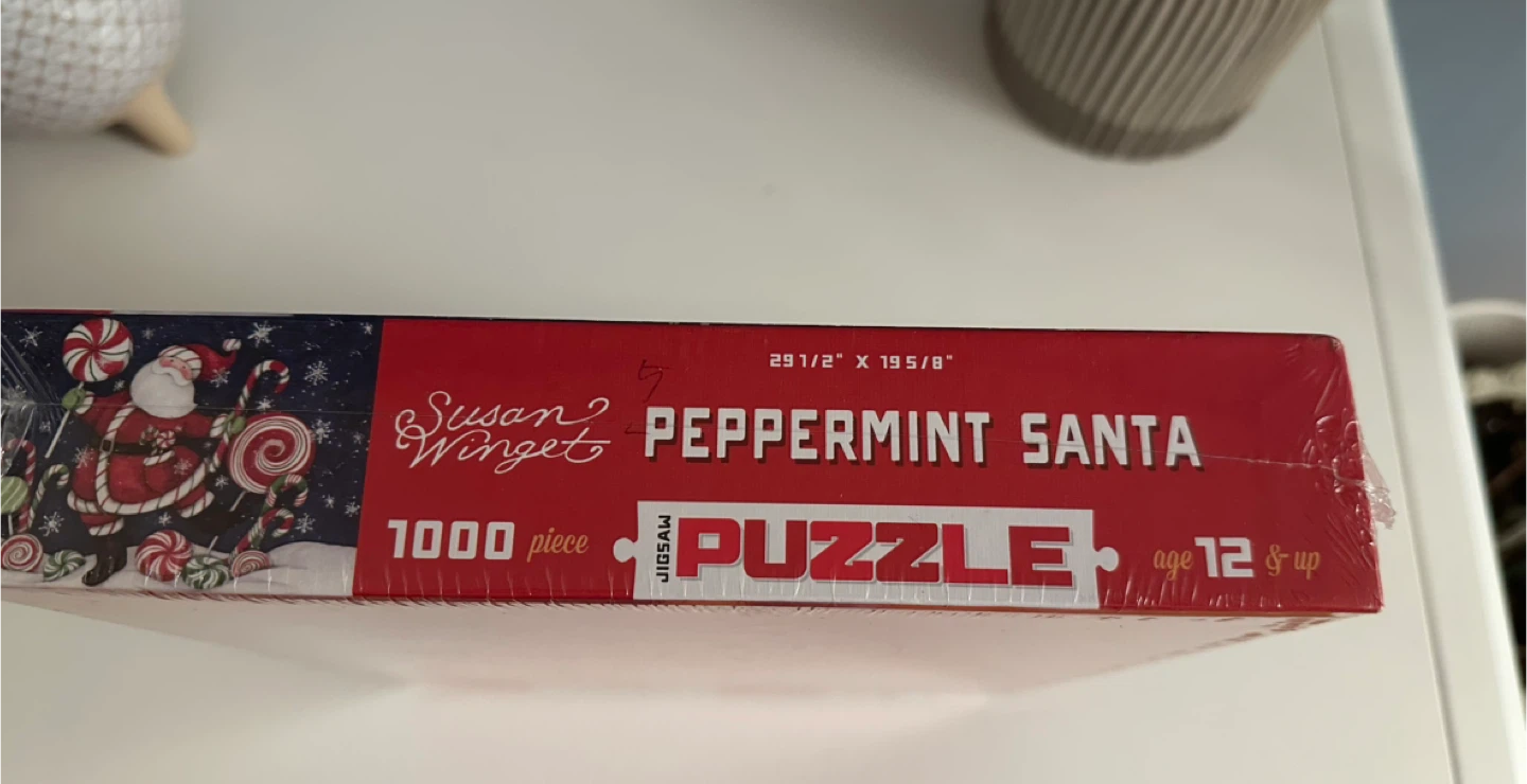 New Sealed! 1000 Piece Christmas Puzzle - photo 2