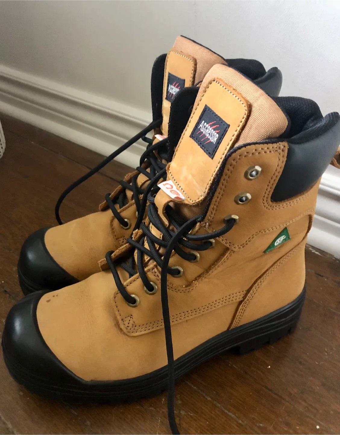 Aggressor Work Boots - Size 9 thumbnail