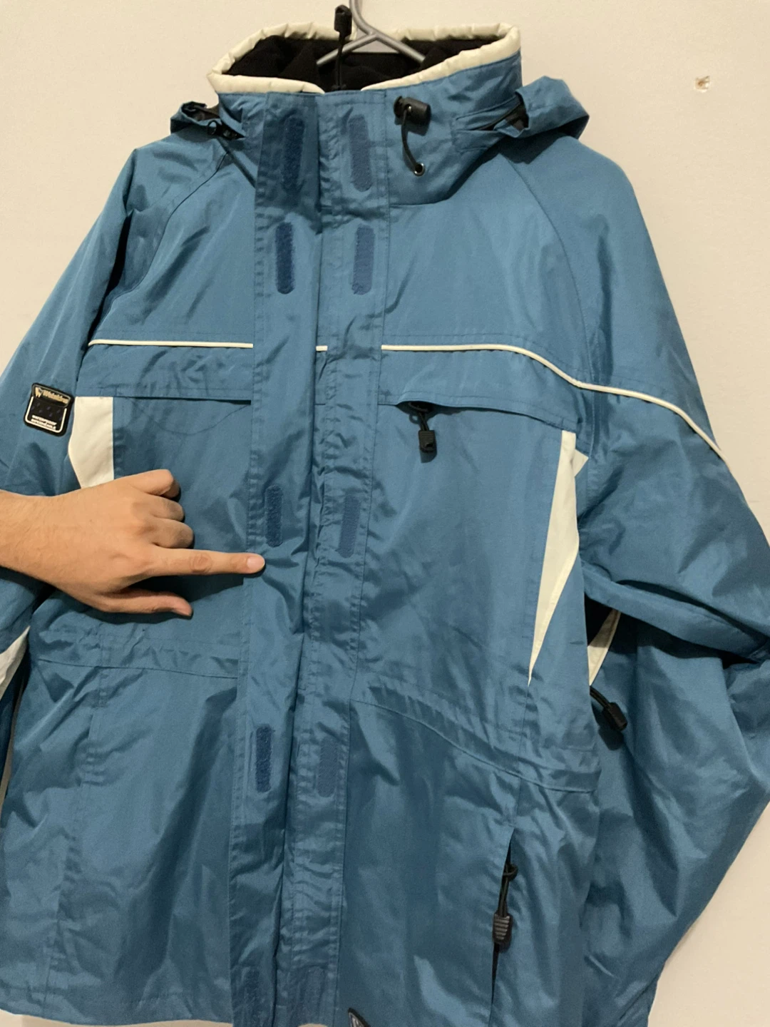 Wetskins Blue Rain Jacket