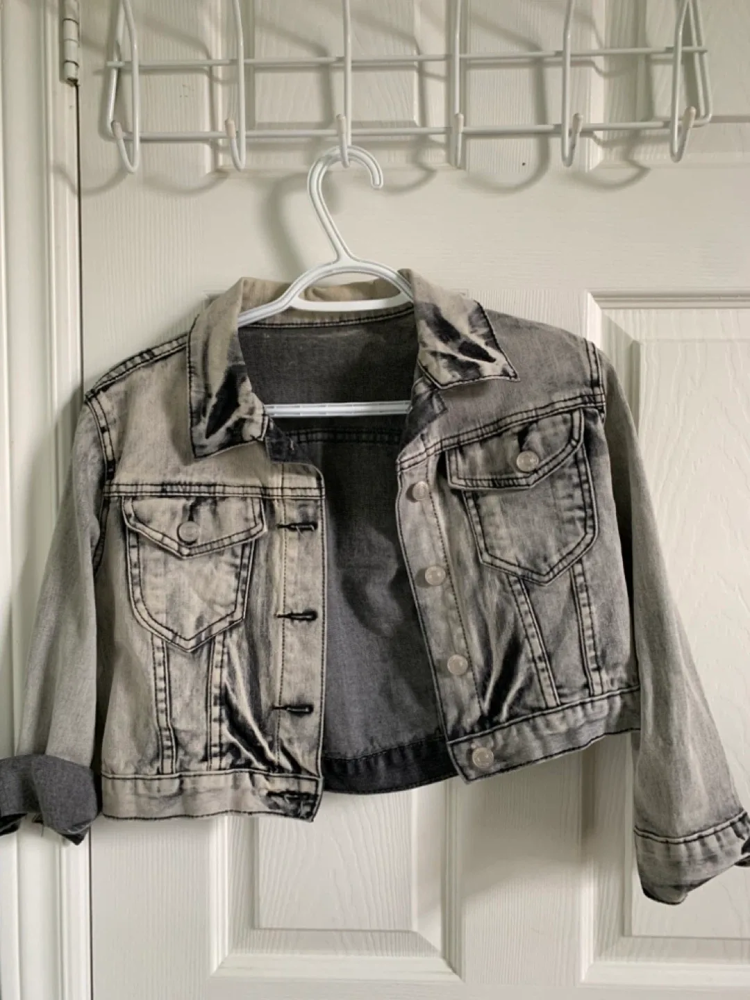 Denim Vest and Jacket Set