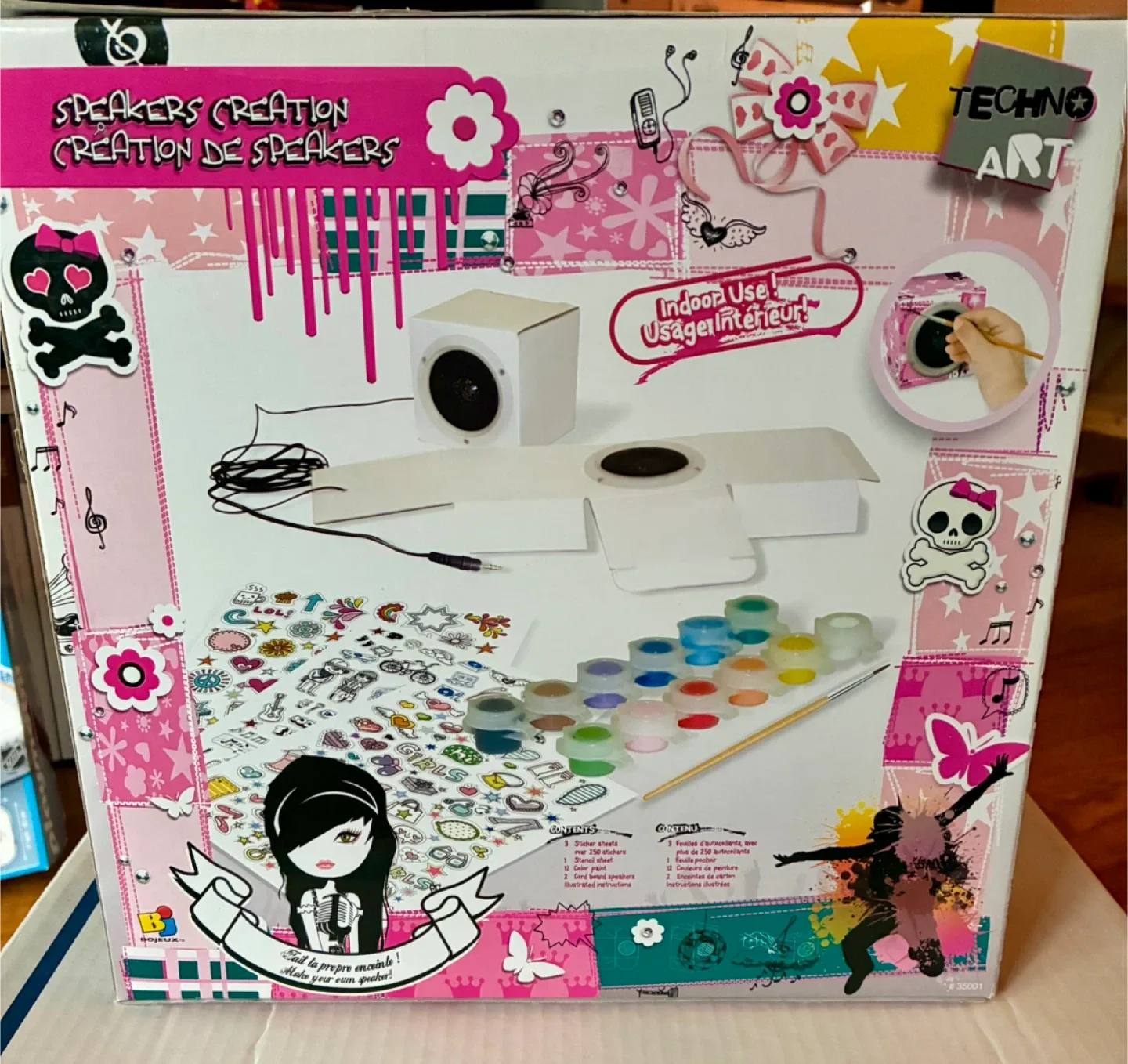 Speaker Creation Techno Art DIY Kit image indicator(2)