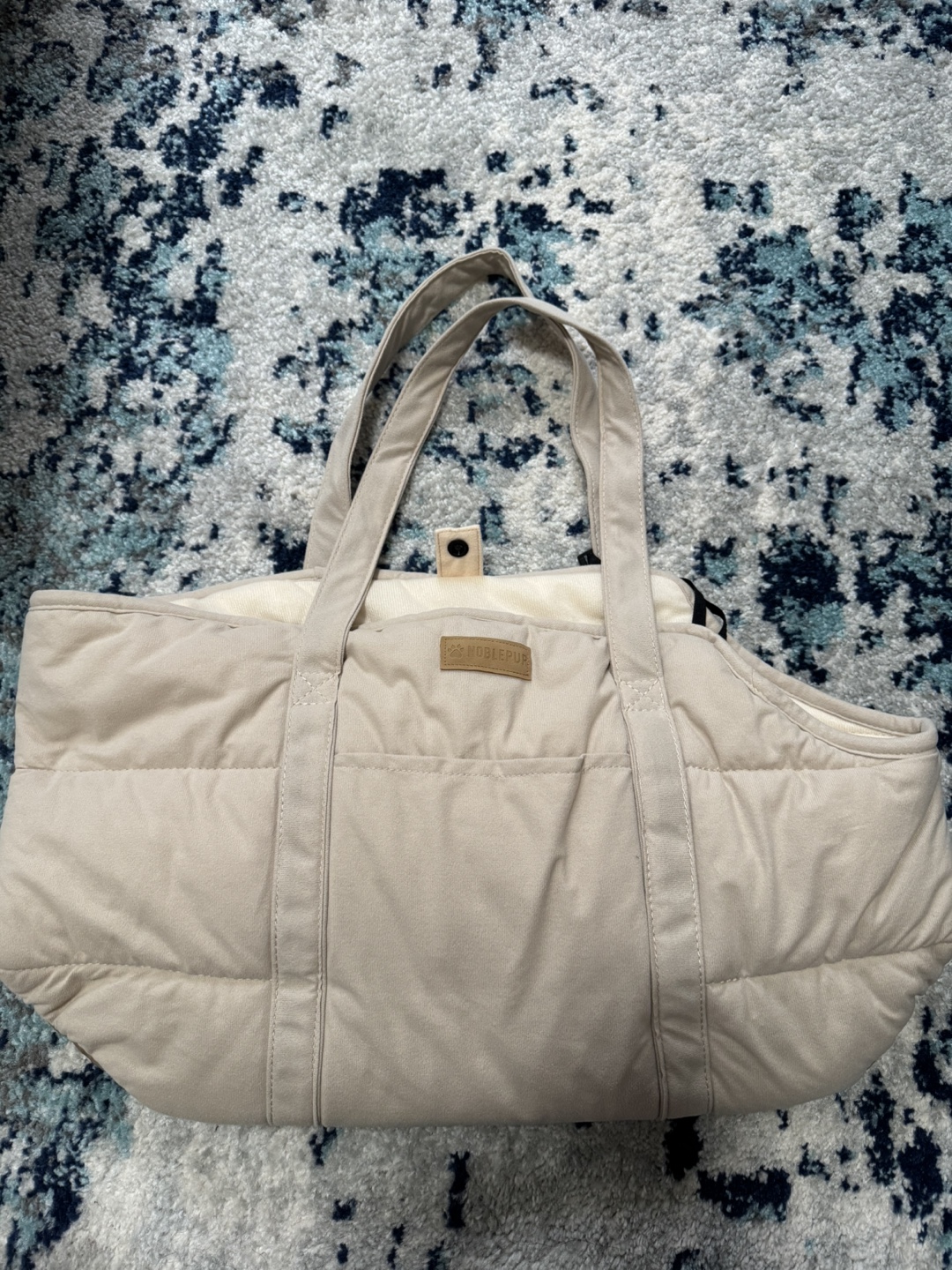 Noble Pup Pet Carrier - Beige