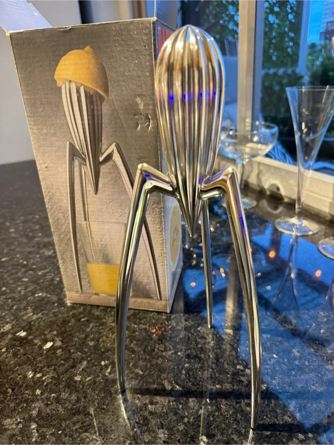 Alessi Citrus Squeezer by Philippe Starck w/ Box thumbnail