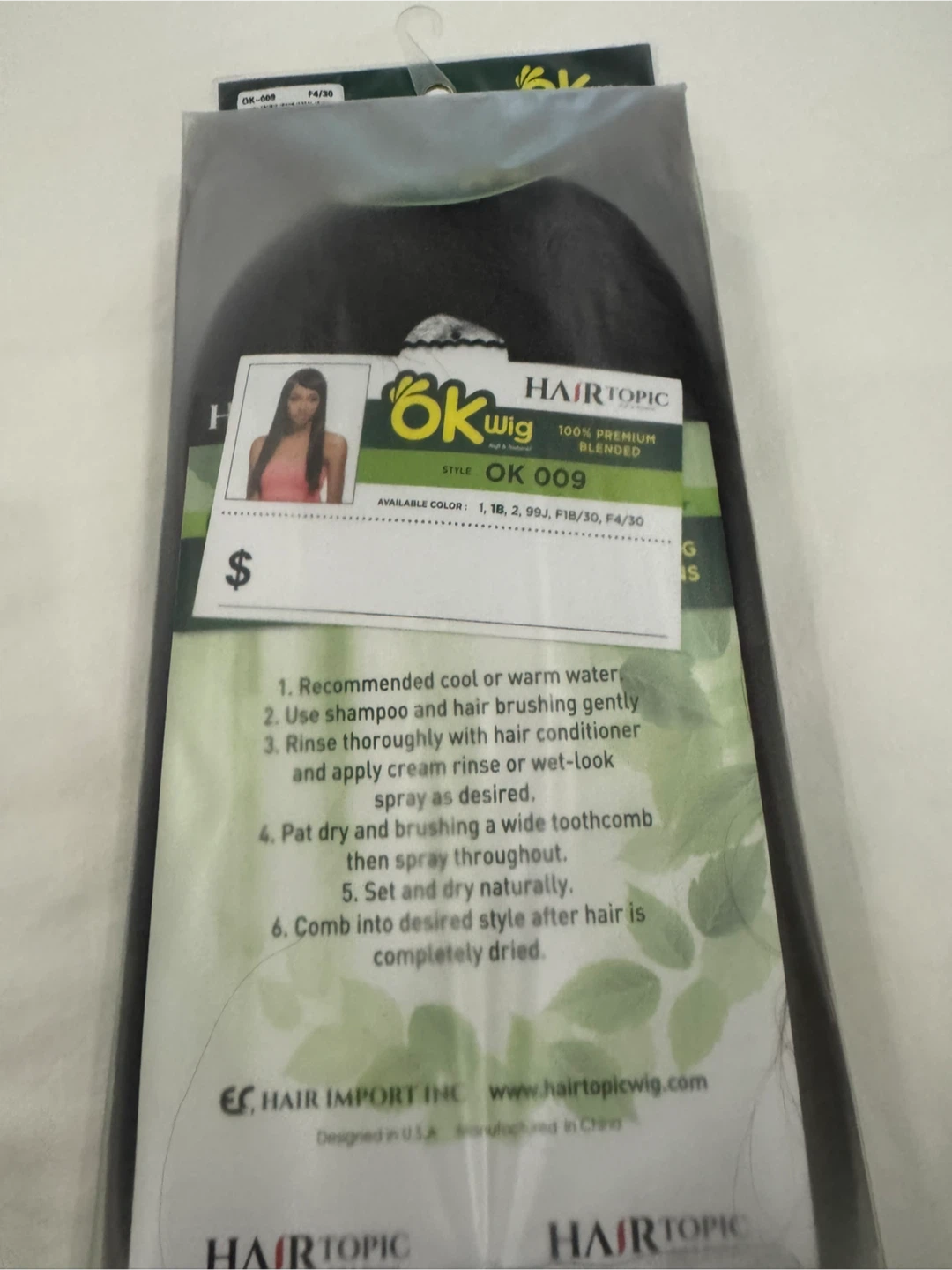 Ok  Wig 100% Premium Blended - New - photo 2