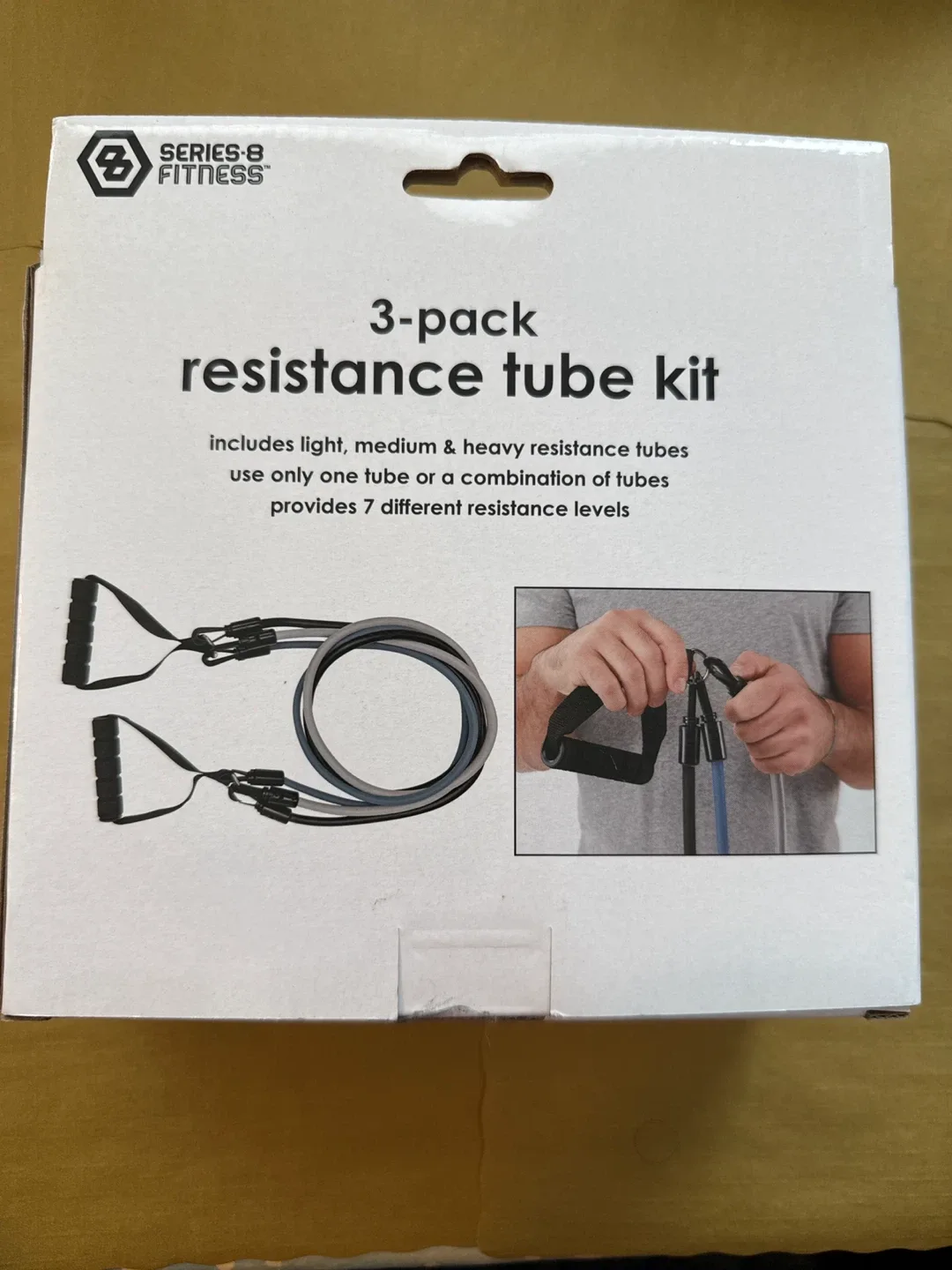 Series-8 Fitness 3-Pack Resistance Tube Kit - New image indicator(2)