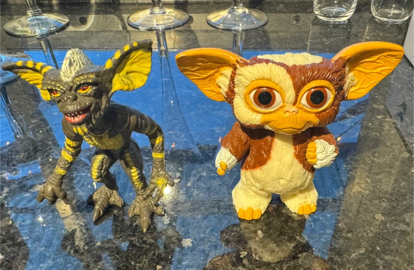 Gremlins Gizmo & Stripe Figures original 1984 thumbnail