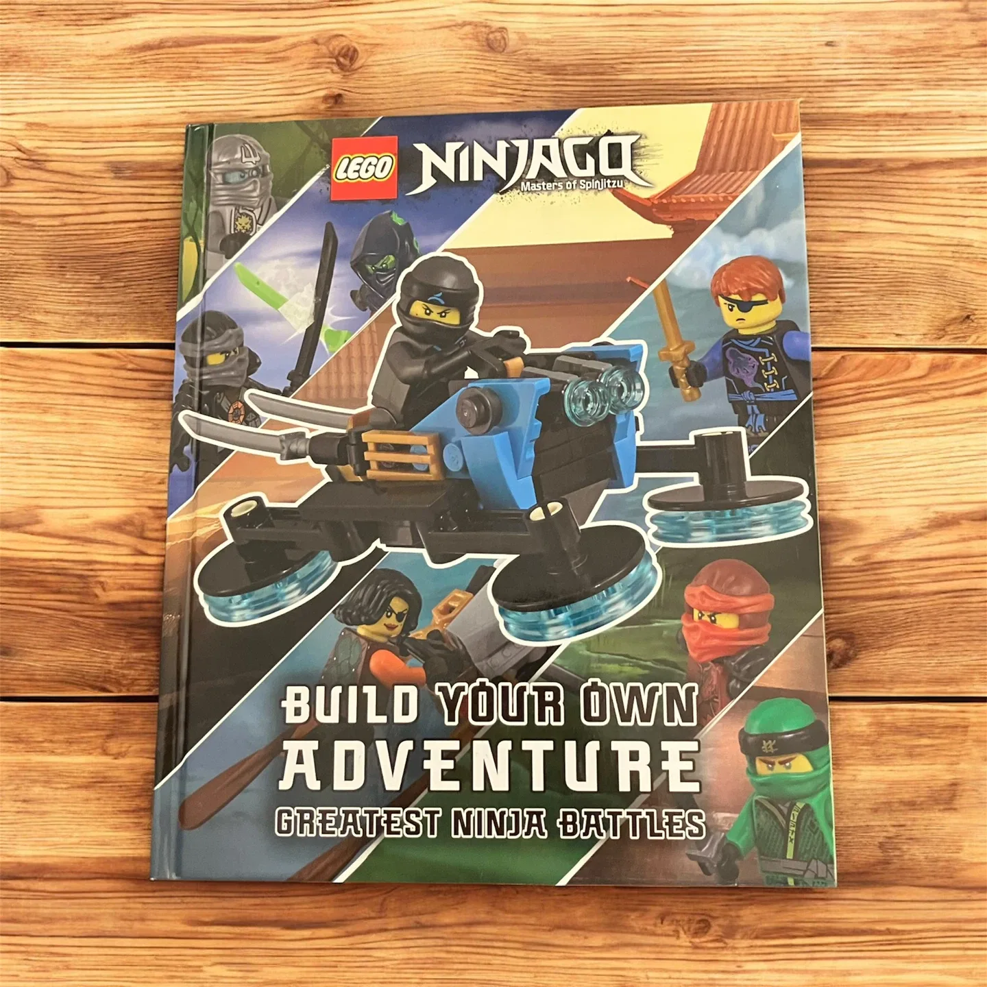 LEGO NINJAGO Build Your Own Adventure Greatest Ninja Battle Book thumbnail