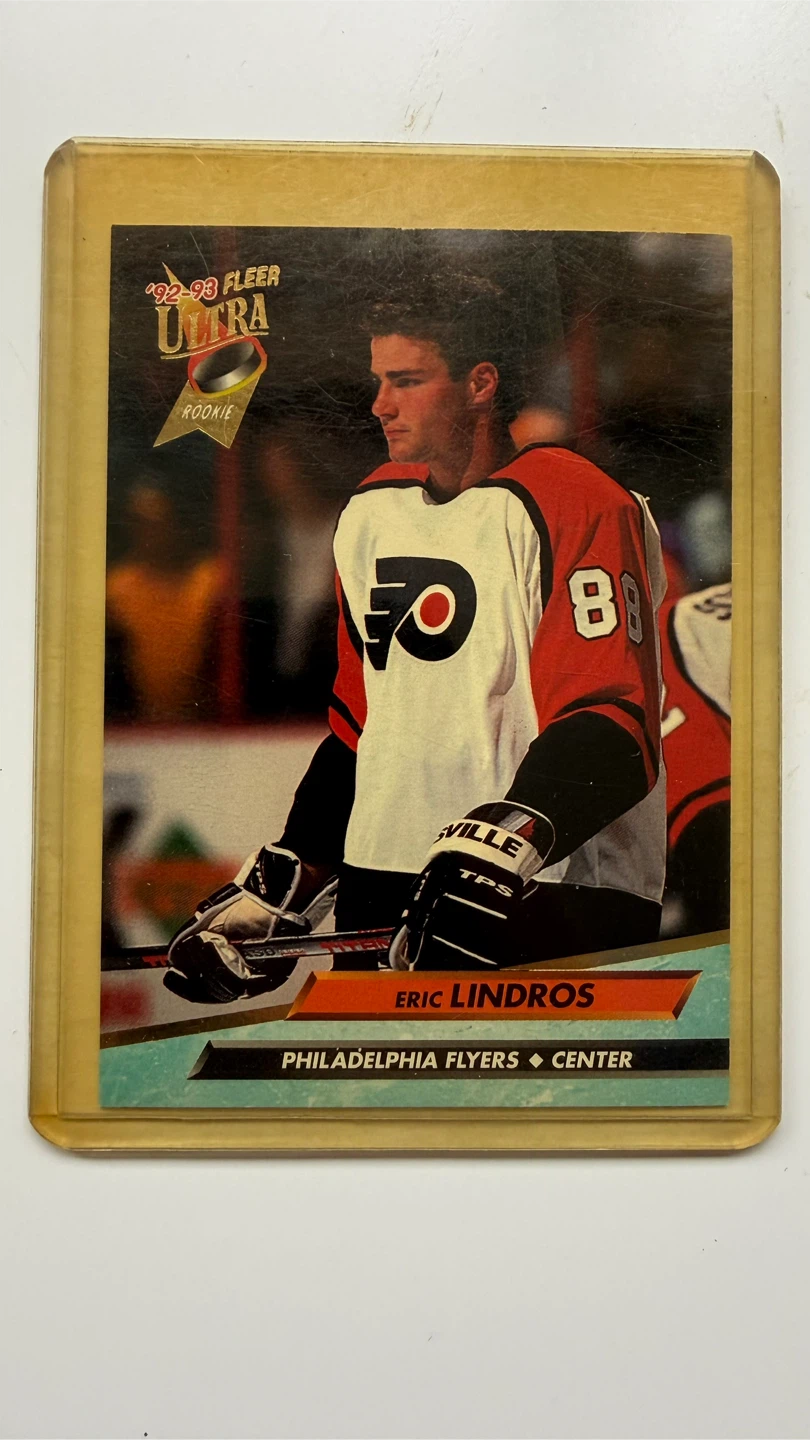 Eric Lindros Hockey Card - 1992-93 Fleer Ultra Rookie