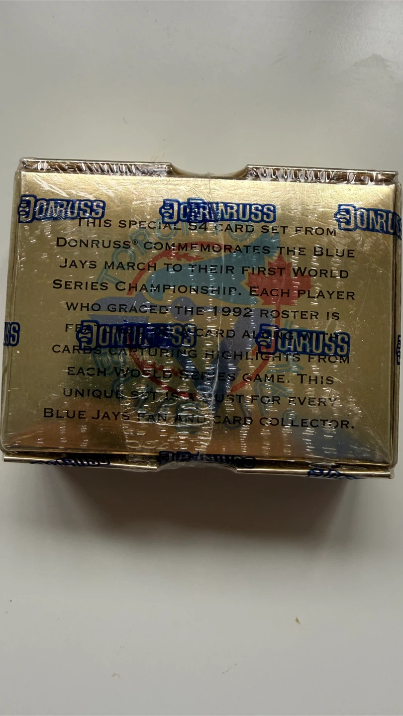 1992 Donruss Blue Jays Commemorative Set - photo 2