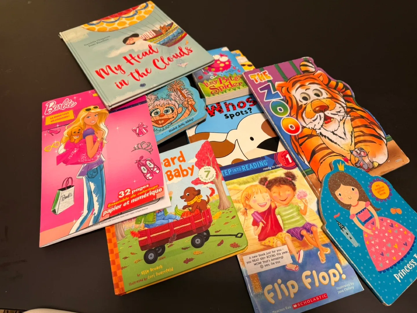 Kids' Books Lot - Barbie, Zoo, Princess & More! image indicator(2)