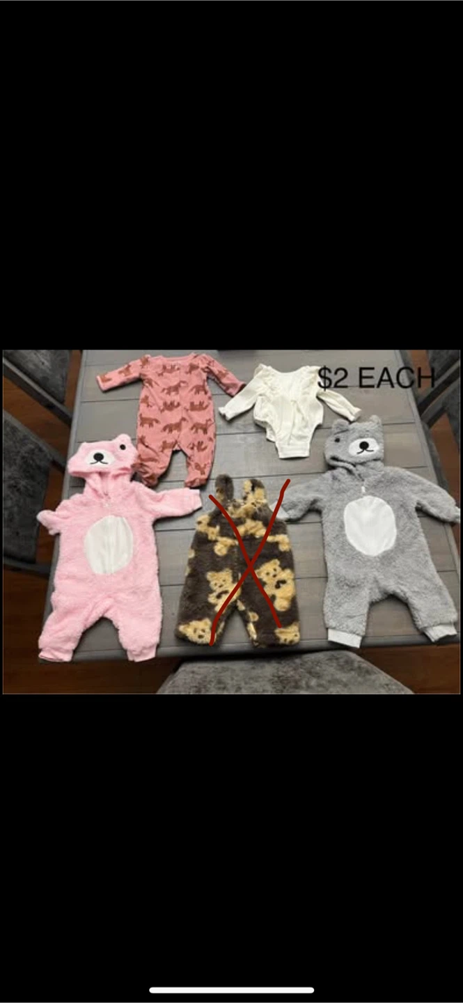 Baby girl 0-3 months clothes - photo 2