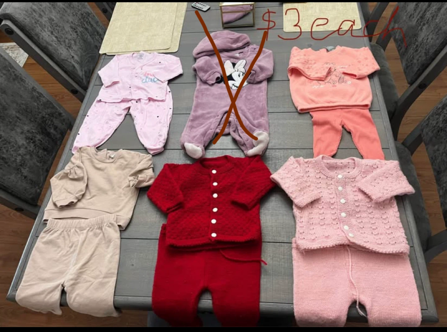 Baby girl 3-6 months clothes - photo 3